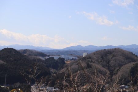 「天覧山」山頂