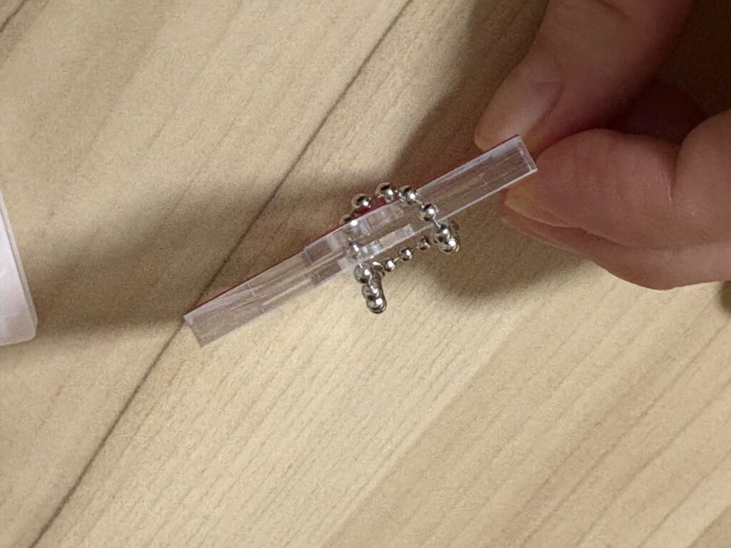 たまひよだれでもアクリルチャーム２②上からの写真